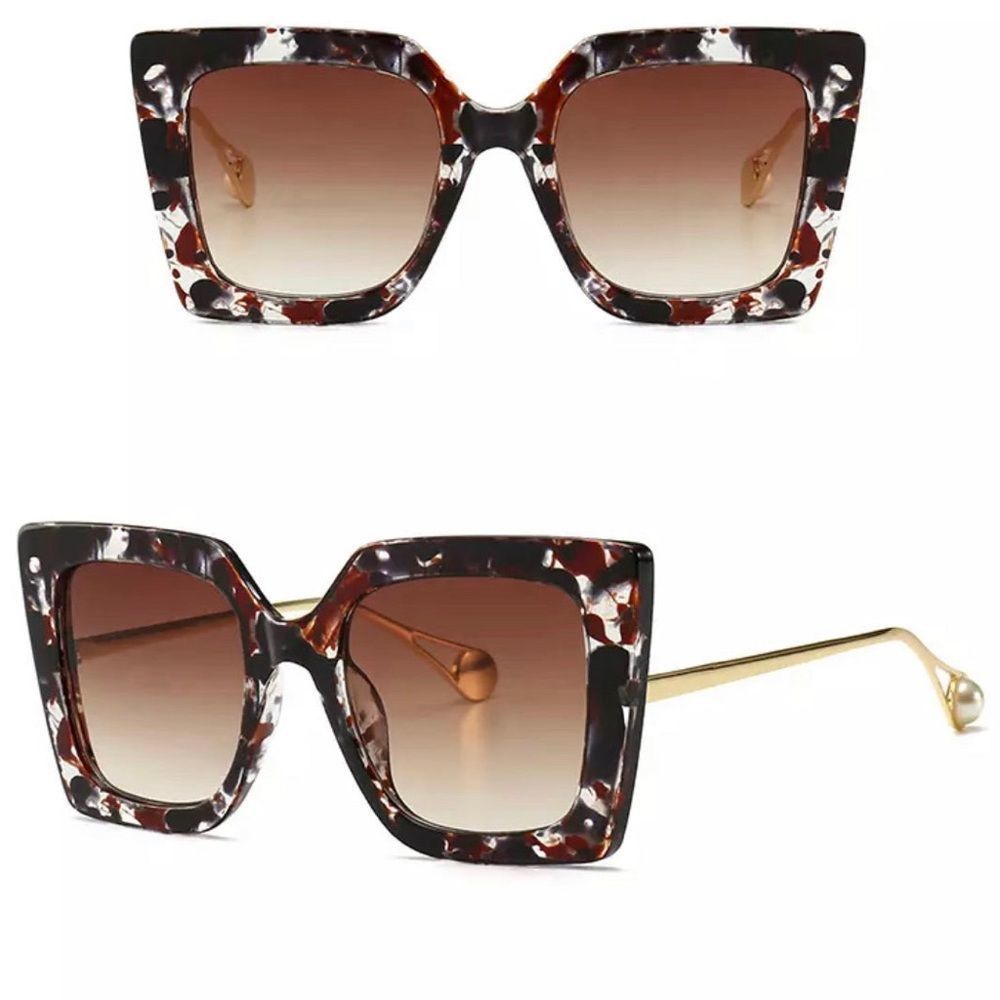 Print Cat eye Shades